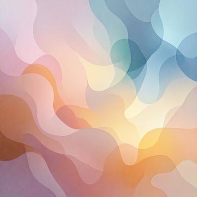 The primary subject of the image is a colorful, abstract art piece featuring a mix of blue, orange, and yellow colors. The setting is a blue background, which provides a contrasting and complementary backdrop to the artwork. The visual style of the image is a combination of digital art and illustration, creating a unique and eye-catching design. The colors and mood of the artwork evoke a sense of vibrancy and energy, making it an engaging and captivating piece of art.